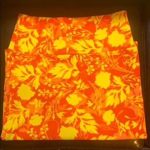 LulaRoe floral pencil skirt